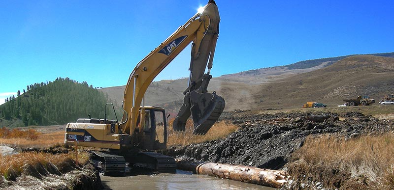 Eagles Nest Stream Construction