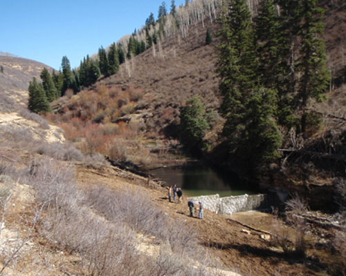 Roan Plateau Fish Barrier